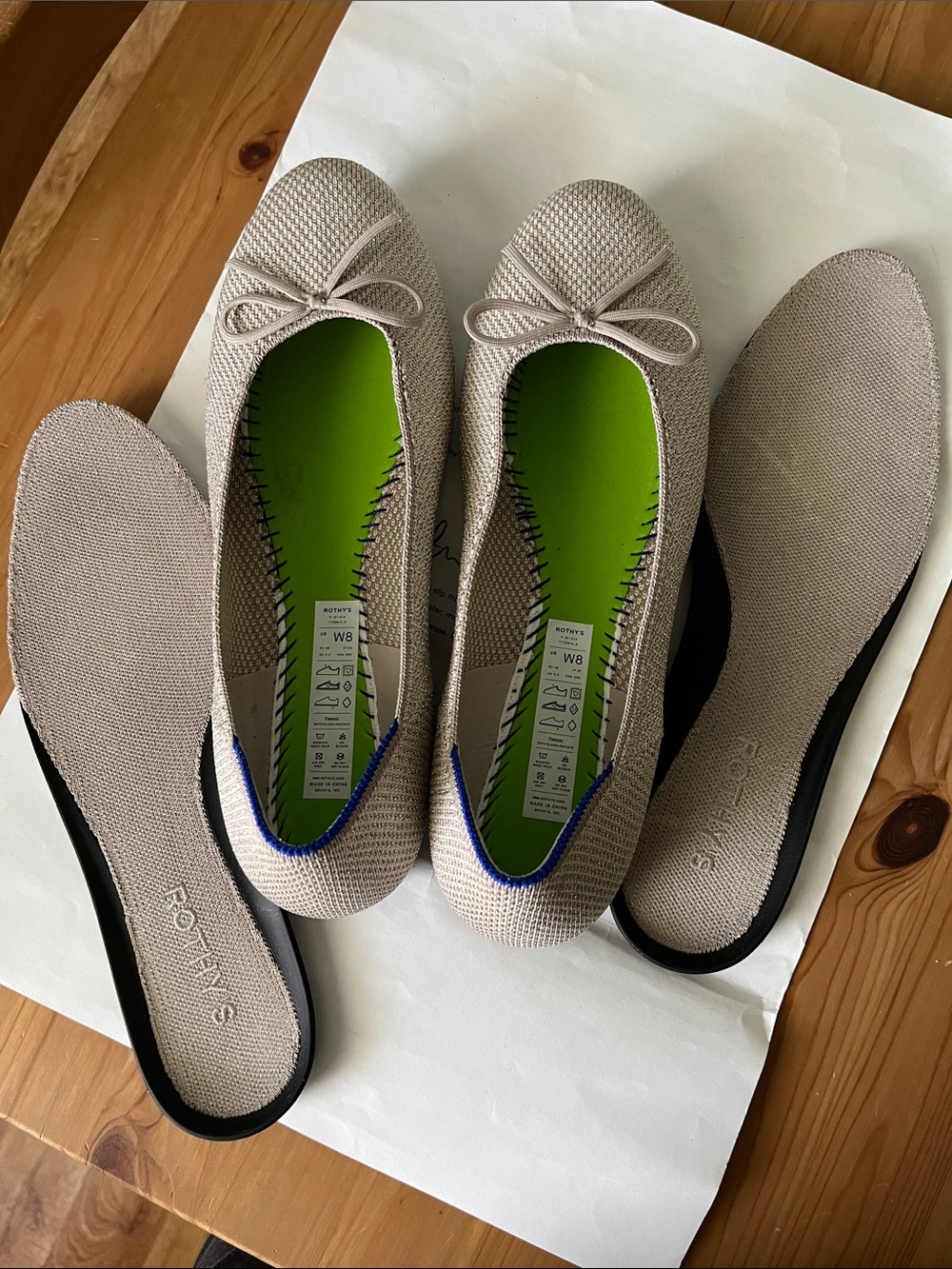 Rothy’s Metallic Ballet Flats - Picture 9 of 9